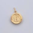 Dije Rostro Cristo 1.55gr / 1 in / Oro Amarillo 18K &