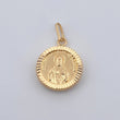 Dije Sagrado Corazon Jesus 1gr / 3/4 in / Oro Amarillo 18K &