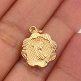 Dije Virgen Maria 0.85gr / 3/4 in / Oro Amarillo 18K &