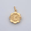 Dije Virgen Maria 0.85gr / 3/4 in / Oro Amarillo 18K &