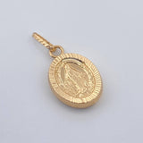 Dije Virgen Milagrosa 1.1gr / 1 in / Oro Amarillo 18K %