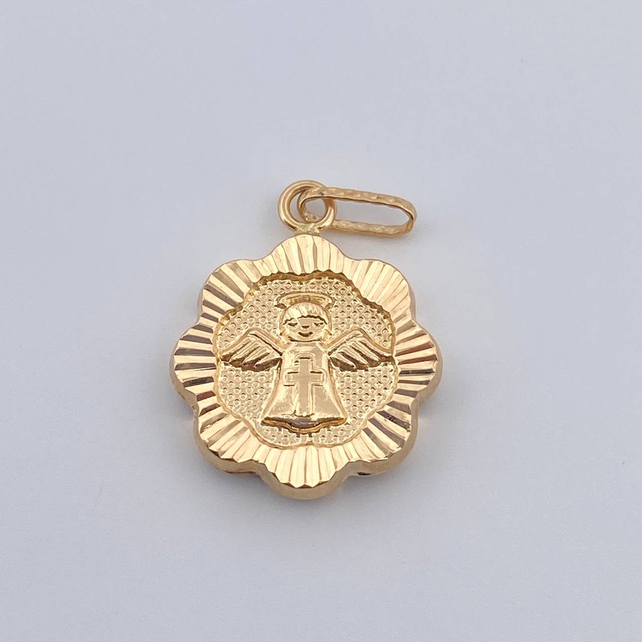 Pendant Angel 1.2gr / 1 in / 18K Yellow Gold %