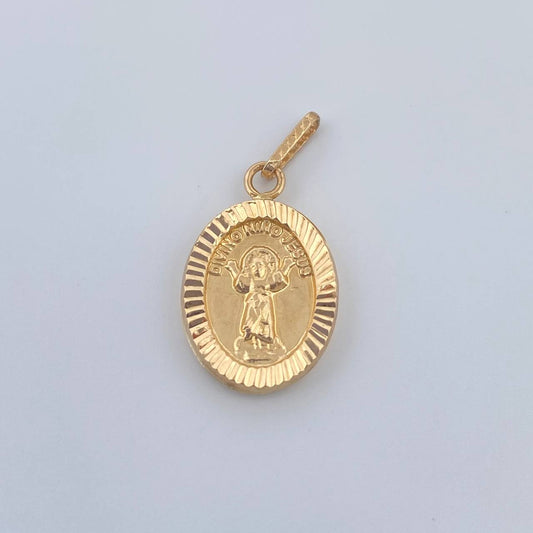 Dije Divino Niño 1.1gr / 1 in / Oro Amarillo 18K %