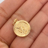 Dije San Miguel 1.35gr / 1 in / Oro Amarillo 18K %