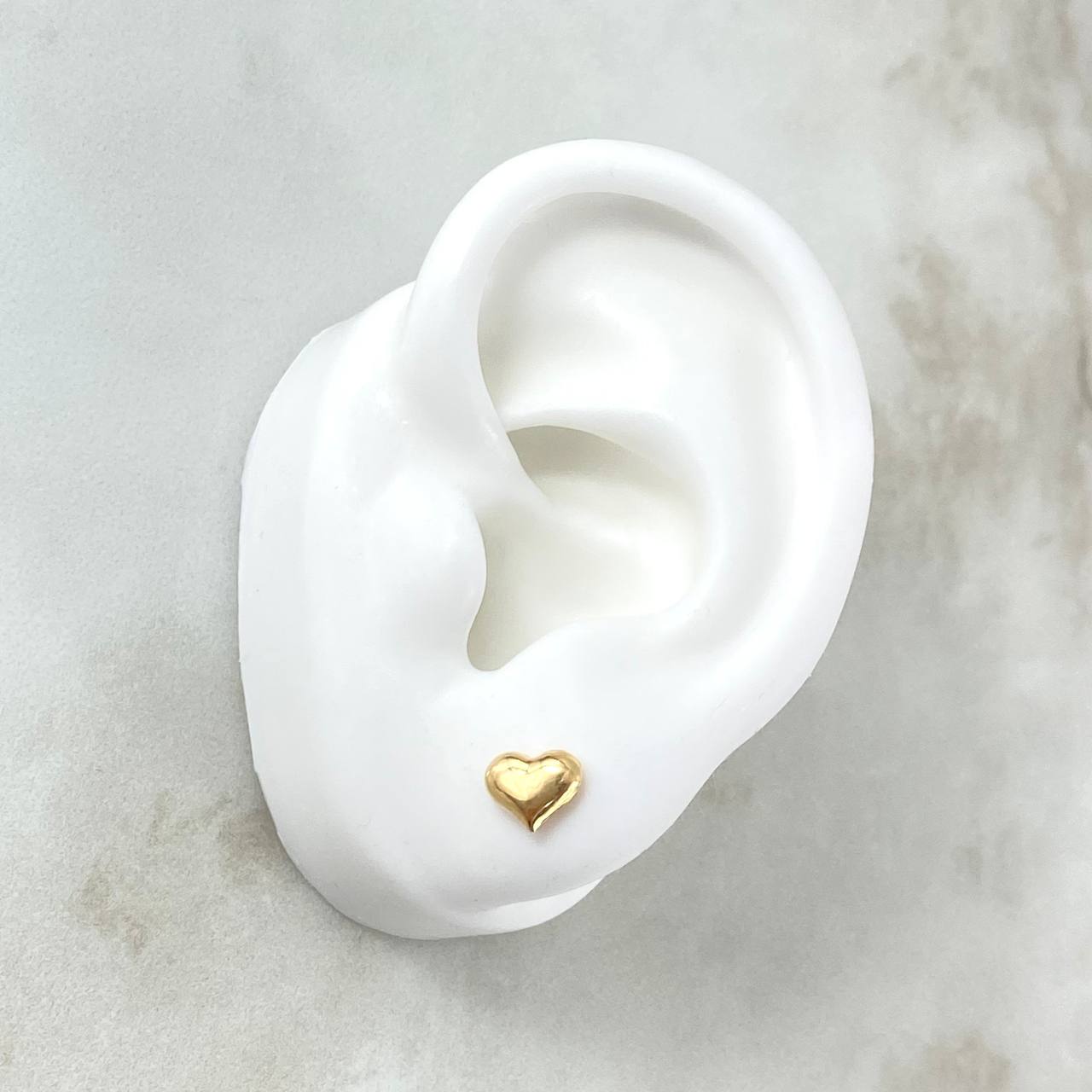 Topos Corazon 0.65gr / Oro Amarillo 18K