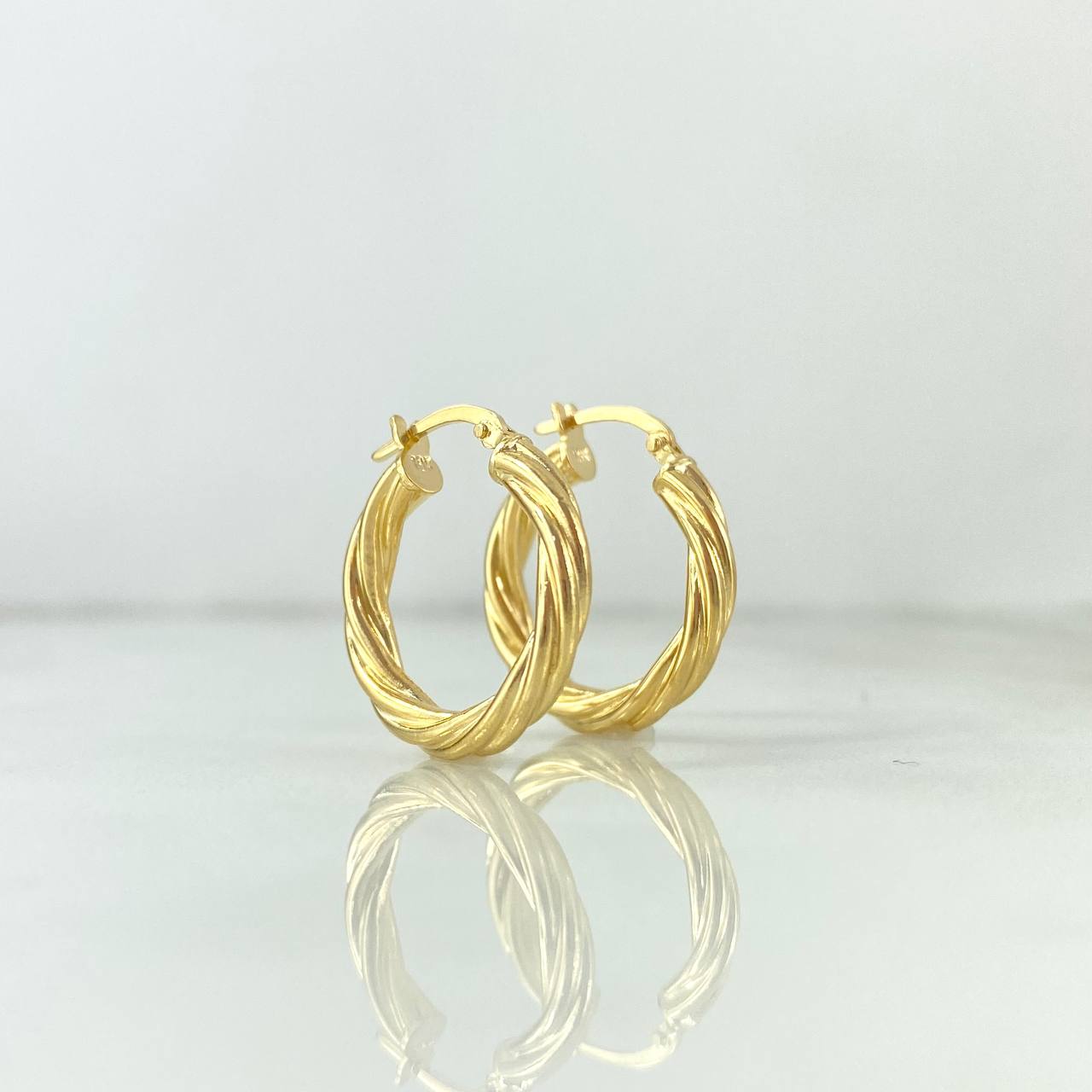 Candongas Mary 1.35gr / 3/4 in / Oro Amarillo 18K ©