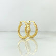 Candongas Mary 1.35gr / 3/4 in / Oro Amarillo 18K ©