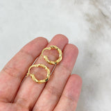 Hoop Earrings Hoop Earrings 1.7gr / 1.8cm / Twisted 18K Yellow Gold