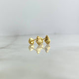 Topos Pollo 1.05gr / Circones Blancos Oro Amarillo *