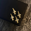 Dije Cristo  0.6gr / 1.8cm Diamantado Oro Amarillo