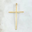 Pendant Wide Cross 2.15gr / 6cm / Polished Yellow Gold 18K *