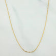 Cadena Morse 2.35 g / 19 3/4 in / 0.7 mm Oro Amarillo 18K
