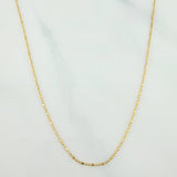Cadena Morse 2.35 g / 19 3/4 in / 0.7 mm Oro Amarillo 18K