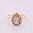 Anillo Gota 2.3gr / T6 / Oro Amarillo 18K