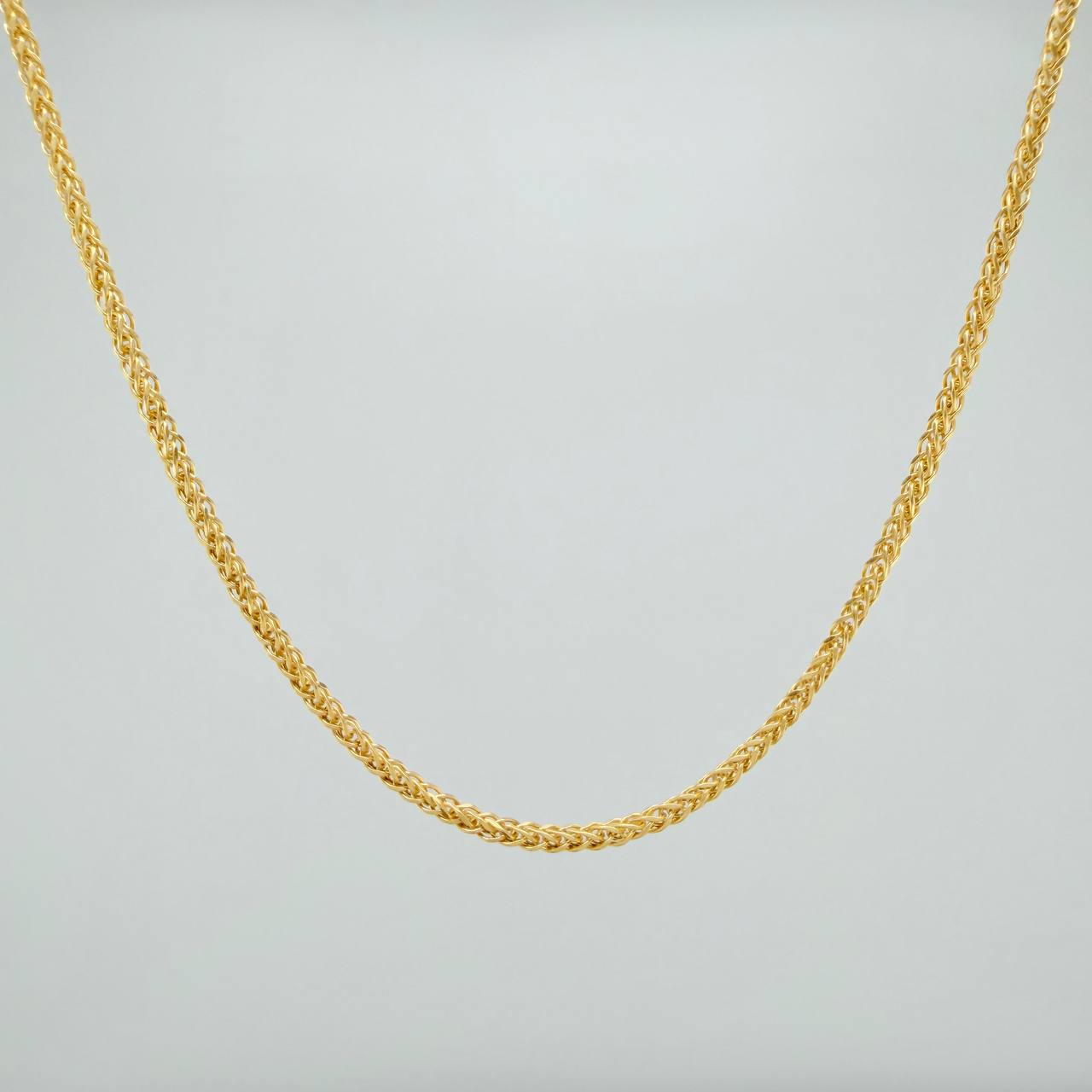 Cadena Franco 1.9gr / 19 3/4 in / 1.4mm Oro Amarillo +3 18K %