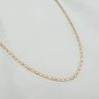 Cadena Escalera Plana 1.8gr / 18 in / 1.45mm Tres Oros +3 18K %