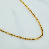 Cadena Lazo 2.85gr / 20 in / 2.15mm Oro Amarillo +3 18K %