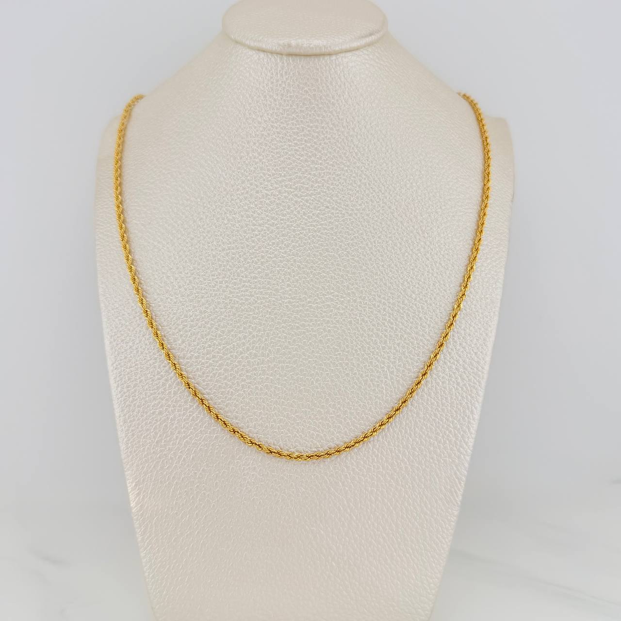 Cadena Lazo 2.85gr / 20 in / 2.15mm Oro Amarillo +3 18K %