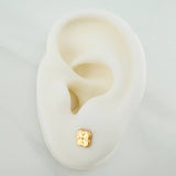 Topos Trebol 0.65gr / 4.5mm Oro Amarillo 18K &