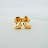 Topos Corazon 0.55gr / 5.8mm Oro Amarillo 18K &