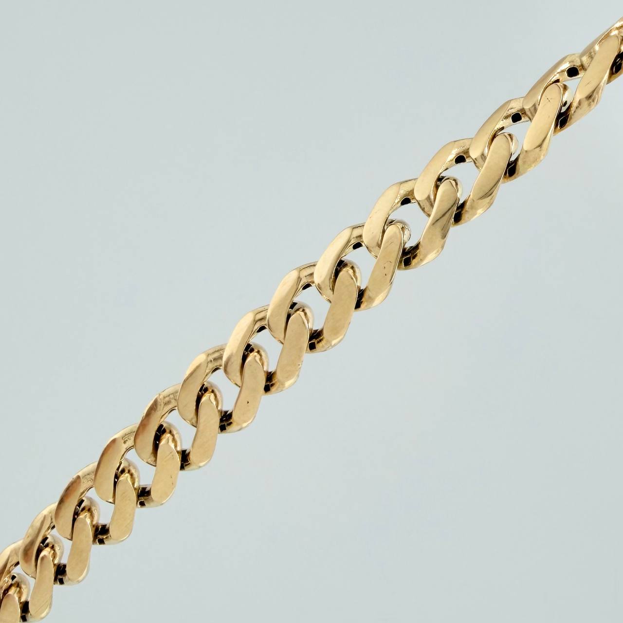 Cadena Cubana 26.85gr / 23 3/4 in / 6mm Oro Amarillo Nac.Esp. 18K &