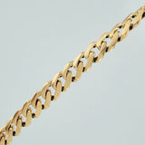 Cadena Cubana 26.85gr / 23 3/4 in / 6mm Oro Amarillo Nac.Esp. 18K &