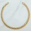 Cuban Links Bracelet 6.15gr / 8 1/4 in / 5mm Special National 18K Yellow Gold %
