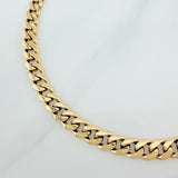 Cuban Links Bracelet 6.15gr / 8 1/4 in / 5mm Special National 18K Yellow Gold %