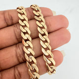 Cadena Cubana 35.85gr / 23 1/4 in / 7.8mm Oro Amarillo Nac.Esp. 18K $