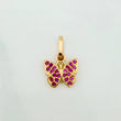 Dije Mariposa 0.7 g / 1/2 in Oro Amarillo 18K