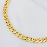 Pulso Cubano 9.3 g / 8 1/4 in / 5.96 mm Oro Amarillo 18K