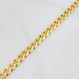 Pulso Cubano 8.6 g / 8 1/4 in / 5.96 mm Oro Amarillo 18K