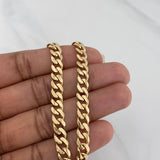 Pulso Cubano 9.3 g / 8 1/4 in / 5.96 mm Oro Amarillo 18K