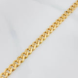 Pulso Cubano 5.35 g / 8 in / 4.95 mm Oro Amarillo 18K
