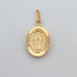 Dije Virgen Milagrosa 1.1gr / 1 in / Oro Amarillo 18K %