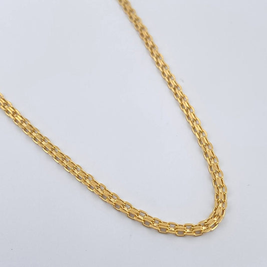 Cadena China 2.95gr / 19 3/4 in / 2.05mm Oro Amarillo +1 18K &