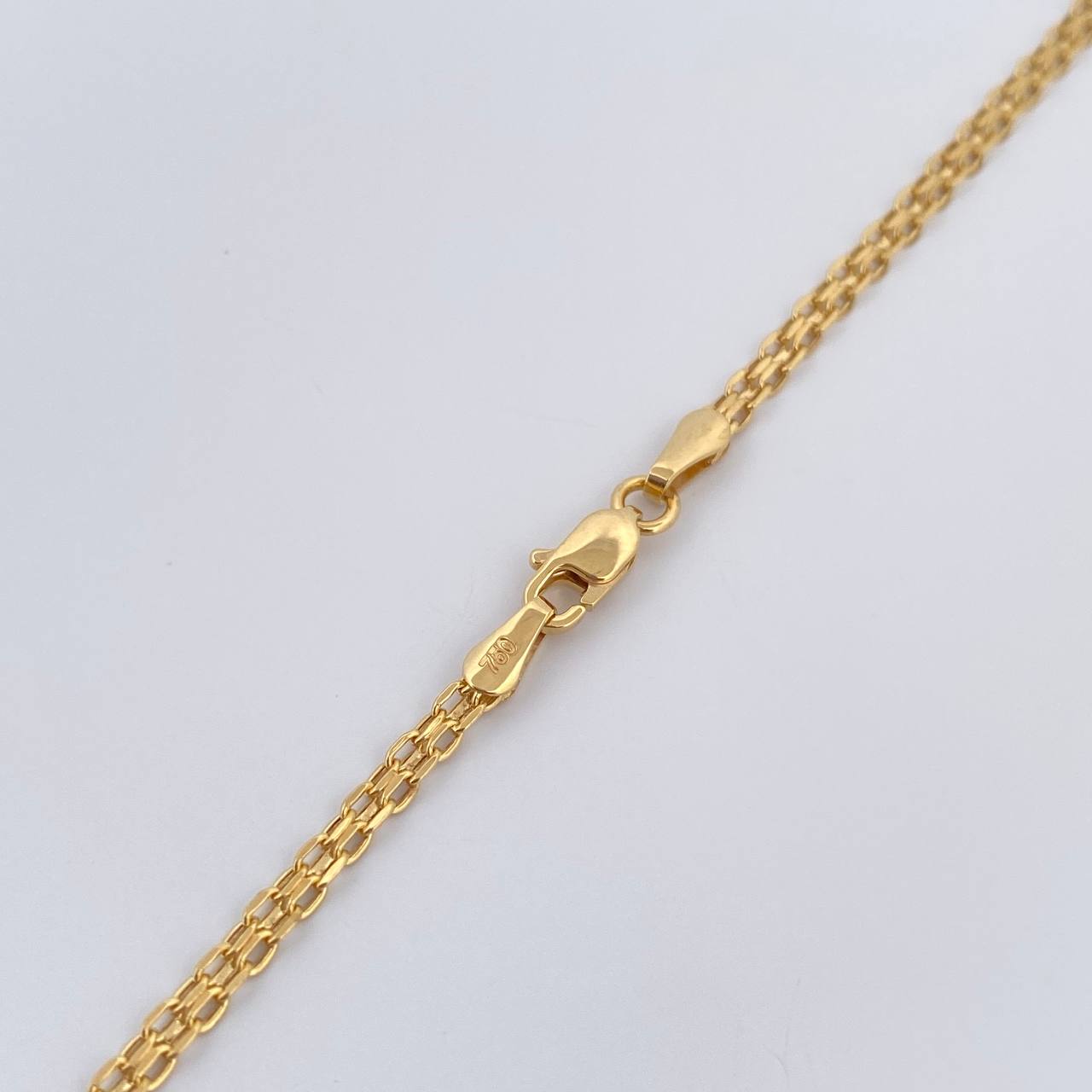 Cadena China 3gr / 19 3/4 in / 2.3mm Oro Amarillo +1 18K $