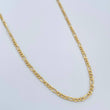 Cadena Figaro 1.7gr / 17 3/4 in / 2mm Oro Amarillo +1 18K %