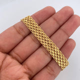 Bismark Bracelet 7.6gr / 7 3/4 in / 6.1mm Yellow Gold +1 18K &