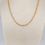 Cadena GC 4.45gr / 18 in / 3.15mm Oro Amarillo 18K &