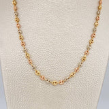 Cadena GC 10.4gr / 24 3/4 in / 4mm Tres Oros 18K %