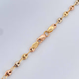 Cadena GC 7.8gr / 24 1/2 in / 2.8mm Tres Oros 18K %