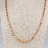 Cadena Militar 26.55gr / 25 1/2 in / 4mm Oro Rosa 18K %