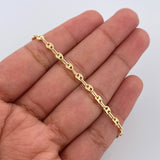 Tobillera GC 2.65gr / 10 1/4 in / 3.27mm Oro Amarillo 18K %