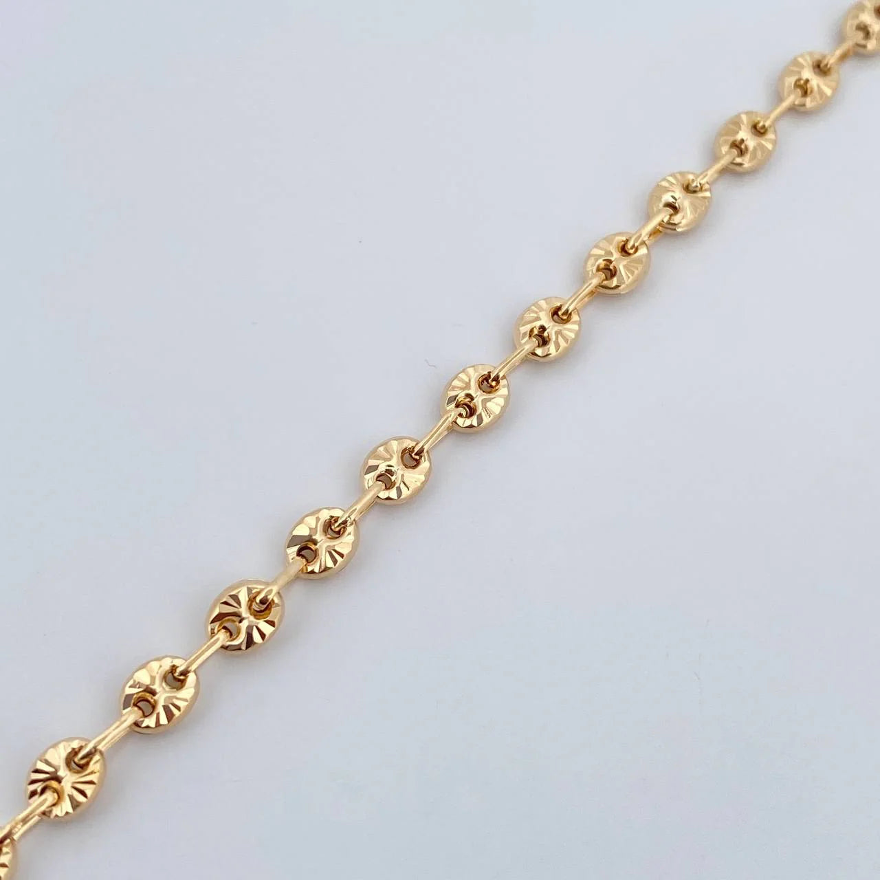 Tobillera GC 5.45gr / 10 1/2 in / 4.9mm Oro Amarillo 18K %