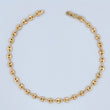 Tobillera GC 4.85gr / 10 in / 4mm Oro Amarillo 18K %