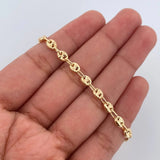 Tobillera GC 5.45gr / 10 1/2 in / 4.9mm Oro Amarillo 18K %