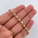 Military Style Bracelet 3.3gr / 7 1/2 in / 3.6mm Yellow Gold 18K %