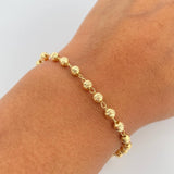 Military Style Bracelet 3.3gr / 7 1/2 in / 3.6mm Yellow Gold 18K %