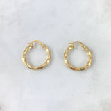 Candongas Kari 2.2gr / 1 in / Oro Amarillo 18K